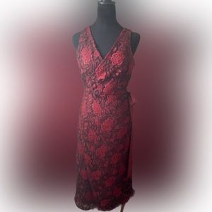 Ali & Jay Lace Wrap Dress Size S